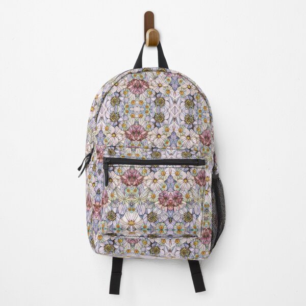 Item preview, Spring colored flowers mosaic pattern designed and sold by Cloofur.