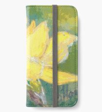 Retro Comic Daffodil iPhone Wallet/Case/Skin