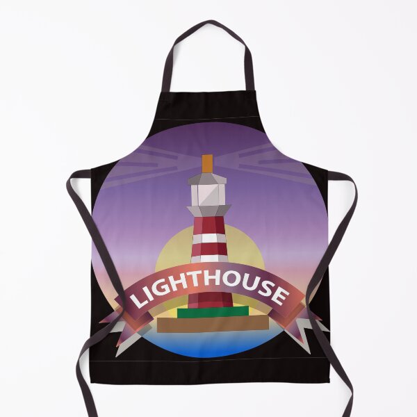 Item preview, Lighthouse Sign and Illustration designed and sold by karyalangit.