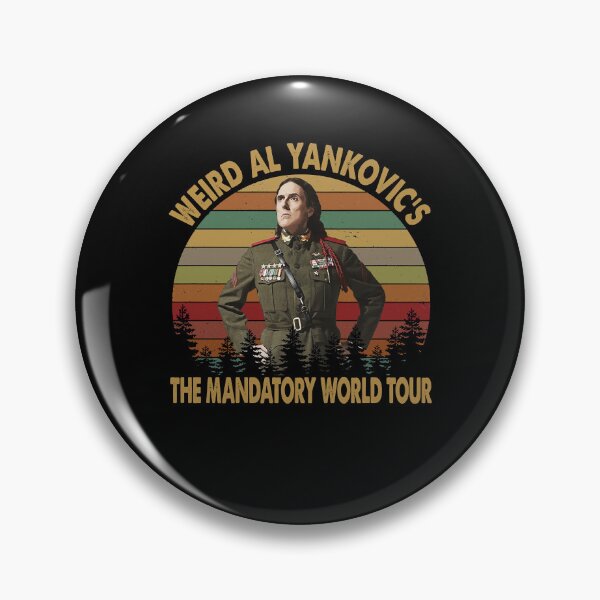 Item preview, Mens Best Weird Al Yankovic The Mandatory World Graphic For Fans designed and sold by henshawmark.