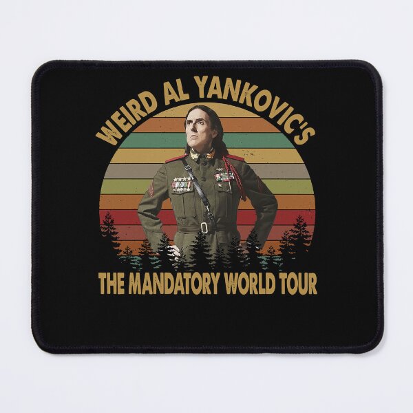 Item preview, Mens Best Weird Al Yankovic The Mandatory World Graphic For Fans designed and sold by henshawmark.