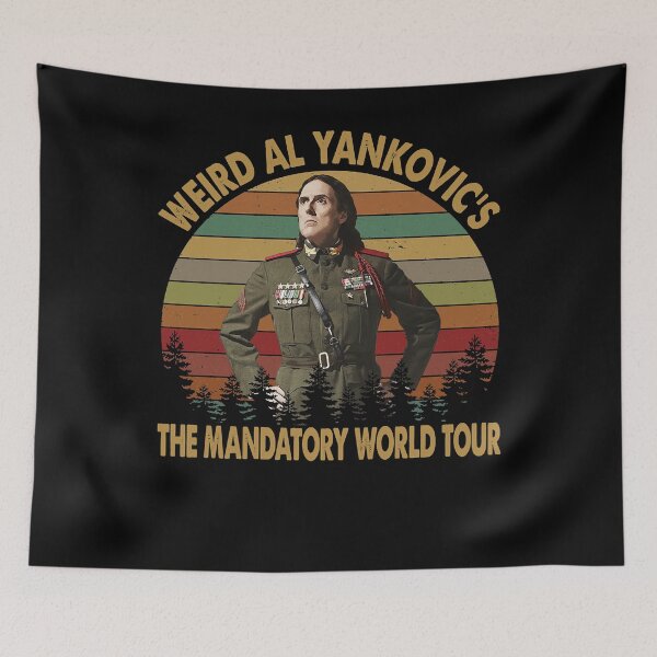 Item preview, Mens Best Weird Al Yankovic The Mandatory World Graphic For Fans designed and sold by henshawmark.