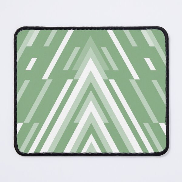 Item preview, Green triangle pattern designed and sold by MinEkkoArt.
