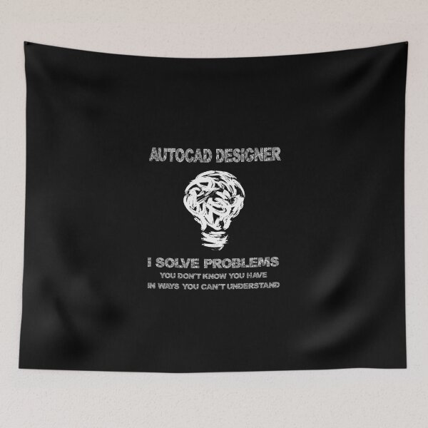 Item preview, Autocad Designer Solve Problems designed and sold by Manveersh.
