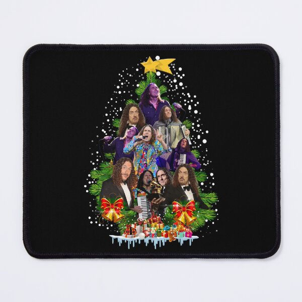 Item preview, Mens Funny Weird Al Yankovic Christmas Tree Best Fashion Awesome For Music Fans designed and sold by henshawmark.