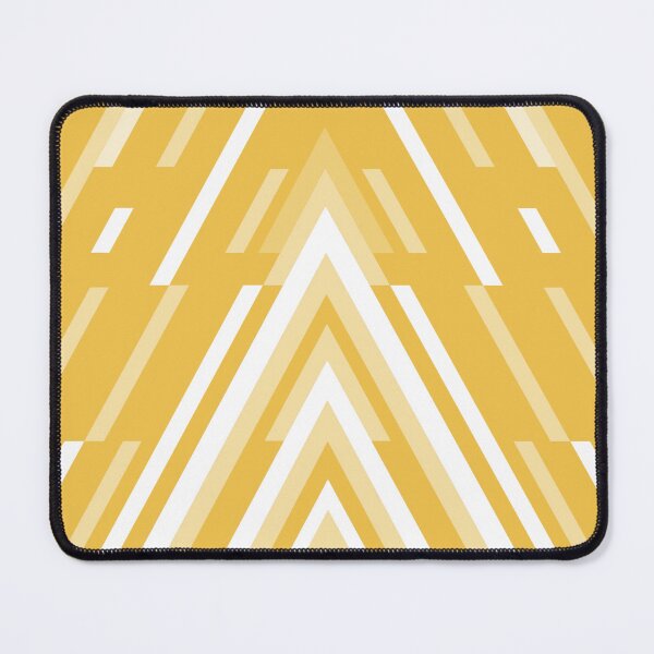 Item preview, Yellow triangle pattern designed and sold by MinEkkoArt.