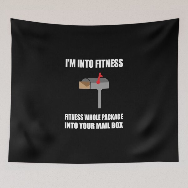 Item preview, I'm Into Fitness Fitness Whole Package Into Your Mailbox Funny Postman Tshirt And Mugs E designed and sold by joannonapk6.