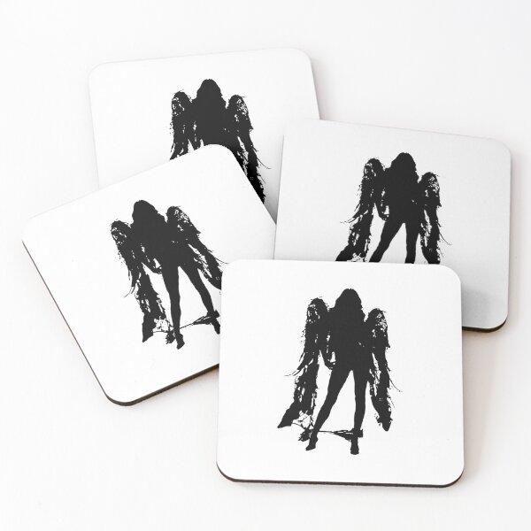 Item preview, angel dark sillhouette Black designed and sold by eandblissh.