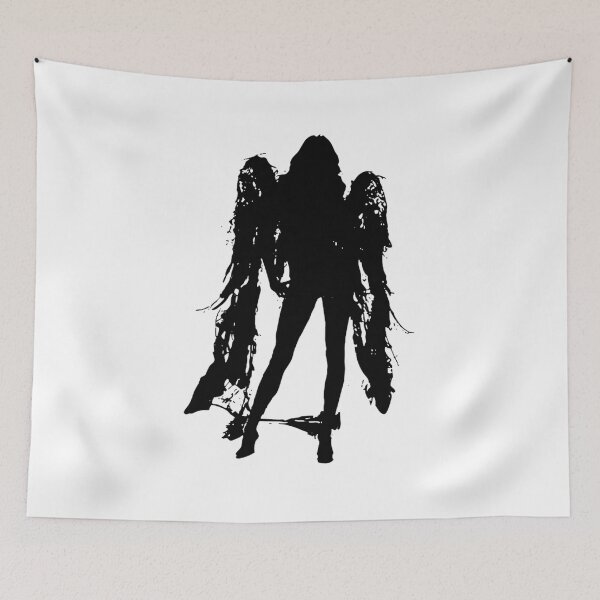 Item preview, angel dark sillhouette Black designed and sold by eandblissh.