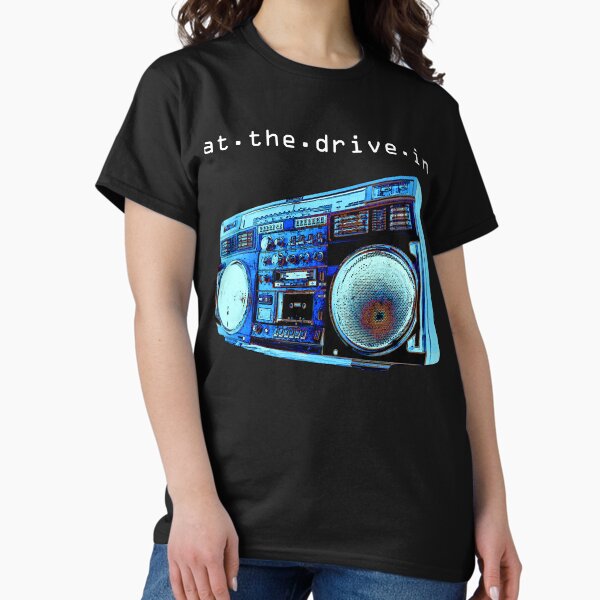 at the drive-in FEARLESS RECORDS シャツ　M Vintage Y2K at the Drive in Gas Mask T-shirt Fearless Records