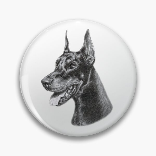 Item preview, Doberman designed and sold by Brush & Soul.