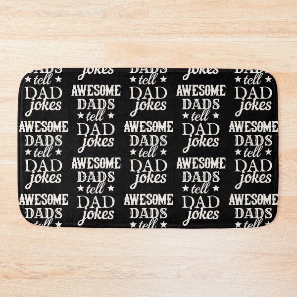Item preview, Awesome Dads Tell Dad Jokes White Text Design, Great Design For Cool Dads, Perfect For Father's Day designed and sold by TrulyEpoque.