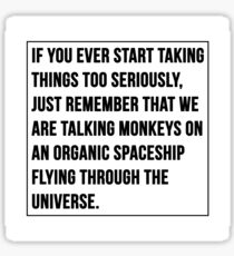 Joe Rogan Quote Print Sticker