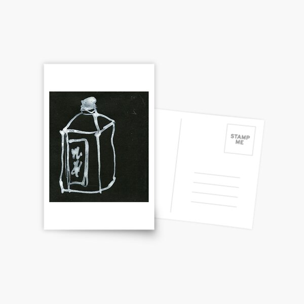water bottle Postcard