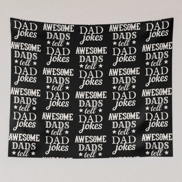 Item preview, Awesome Dads Tell Dad Jokes White Text Design, Great Design For Cool Dads, Perfect For Father's Day designed and sold by TrulyEpoque.