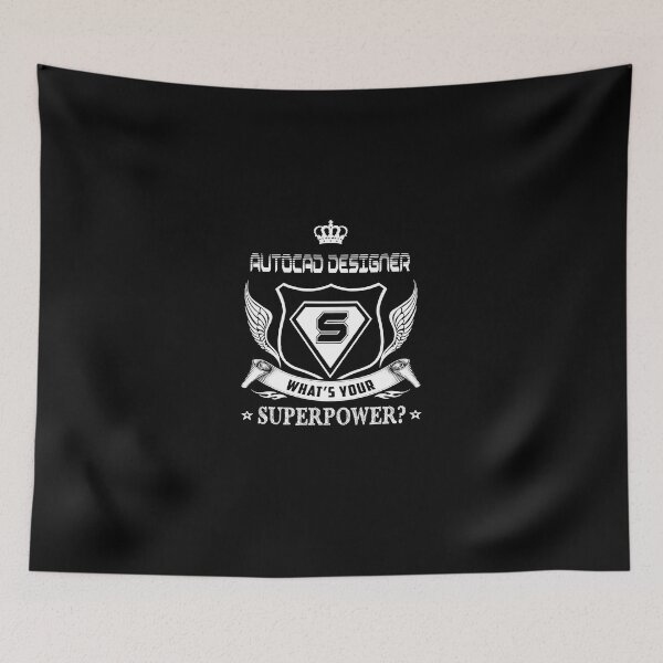 Item preview, Autocad Designer Super Power White designed and sold by Manveersh.