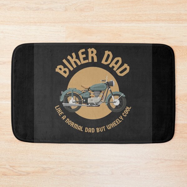 Item preview, Biker Dad Like A Normal Dad But Wheely Cool Graphic Shirt designed and sold by WilkDesign.
