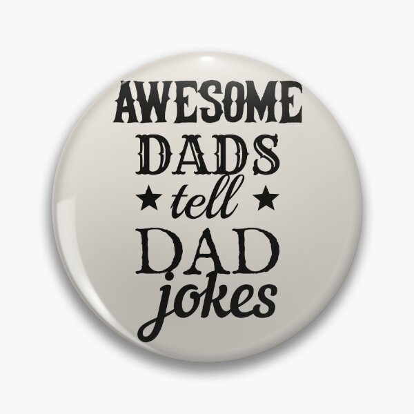 Item preview, Awesome Dads Tell Dad Jokes Black Text Design, Great Design For Cool Dads, Perfect For Father's Day designed and sold by TrulyEpoque.