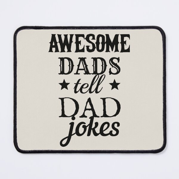 Item preview, Awesome Dads Tell Dad Jokes Black Text Design, Great Design For Cool Dads, Perfect For Father's Day designed and sold by TrulyEpoque.