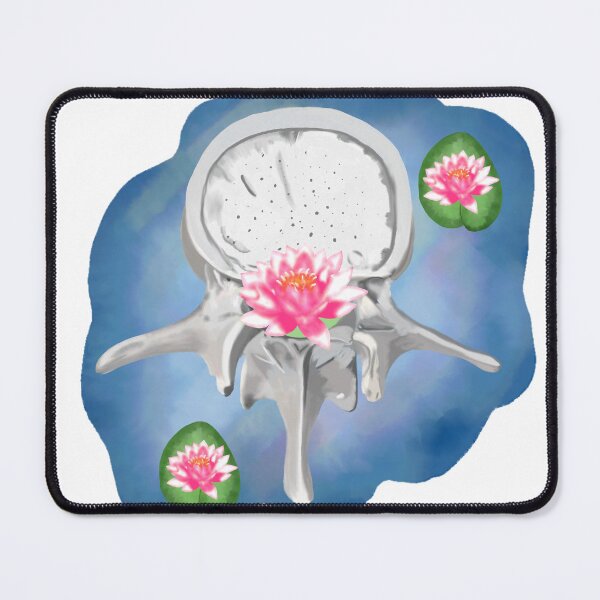 Item preview, Vertebrae with Flower designed and sold by livvysophie.