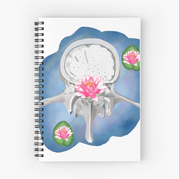 Item preview, Vertebrae with Flower designed and sold by livvysophie.