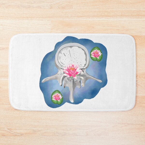 Item preview, Vertebrae with Flower designed and sold by livvysophie.
