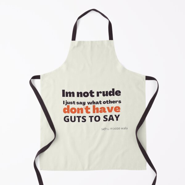 Item preview, i'm not rude , i just say what others don't have guts to say , sidhu moose wala t-shirt designed and sold by MONDART.