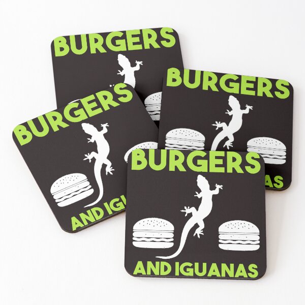 Item preview, If It Involves Burgers And Iguanas  designed and sold by DaveMcGuinness.