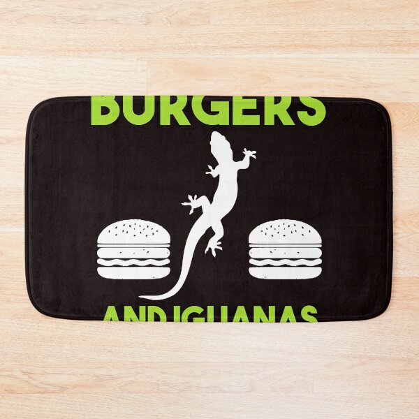 Item preview, If It Involves Burgers And Iguanas  designed and sold by DaveMcGuinness.