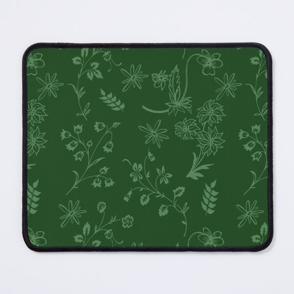 Item preview, Pretty flower design on green background designed and sold by ClownFishArts.