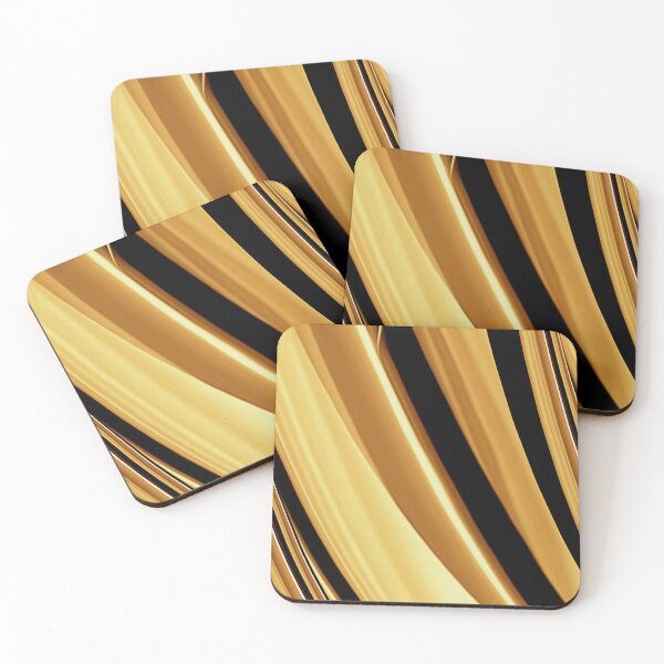 Item preview, Tan Botanical Stripes designed and sold by fatenanwar.