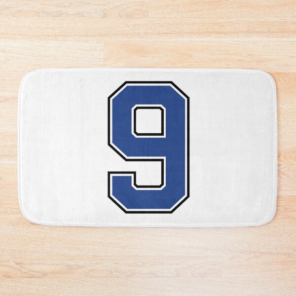 Item preview, Blue Number 9 lucky sports jersey nine designed and sold by HeavyStyle.