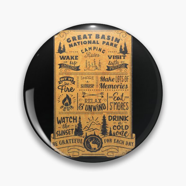 Item preview, Great Basin National Park Camping Rules designed and sold by JordanHolmes.