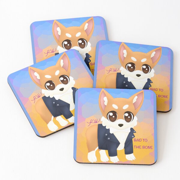 Item preview, Bad To The Bone Corgi  designed and sold by Royal-Art.