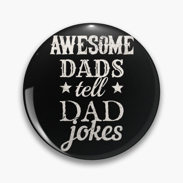 Item preview, Distressed Style Awesome Dads Tell Dad Jokes White Text Design, Great Design For Cool Dads, Perfect For Father's Day designed and sold by TrulyEpoque.