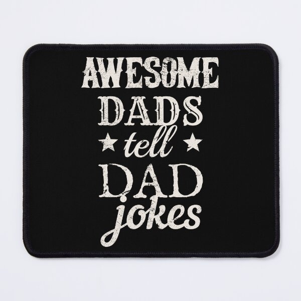 Item preview, Distressed Style Awesome Dads Tell Dad Jokes White Text Design, Great Design For Cool Dads, Perfect For Father's Day designed and sold by TrulyEpoque.