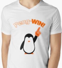 Peng-WIN! Men's V-Neck T-Shirt