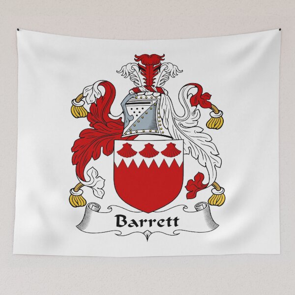 Item preview, Barrett designed and sold by HaroldHeraldry.