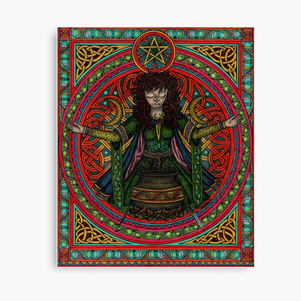 Hedgewitch Wiccawitch Canvas Print