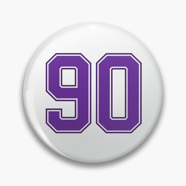 Item preview, Purple Number 90 lucky sports jersey ninety designed and sold by HeavyStyle.