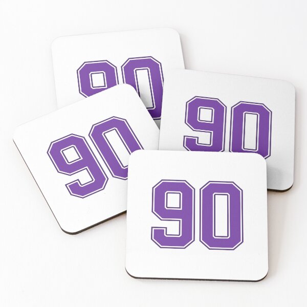 Item preview, Purple Number 90 lucky sports jersey ninety designed and sold by HeavyStyle.