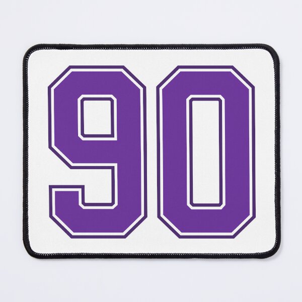 Item preview, Purple Number 90 lucky sports jersey ninety designed and sold by HeavyStyle.