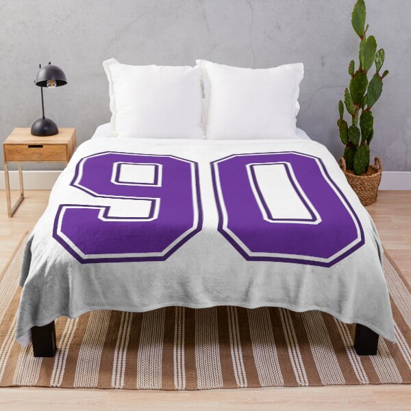 Item preview, Purple Number 90 lucky sports jersey ninety designed and sold by HeavyStyle.
