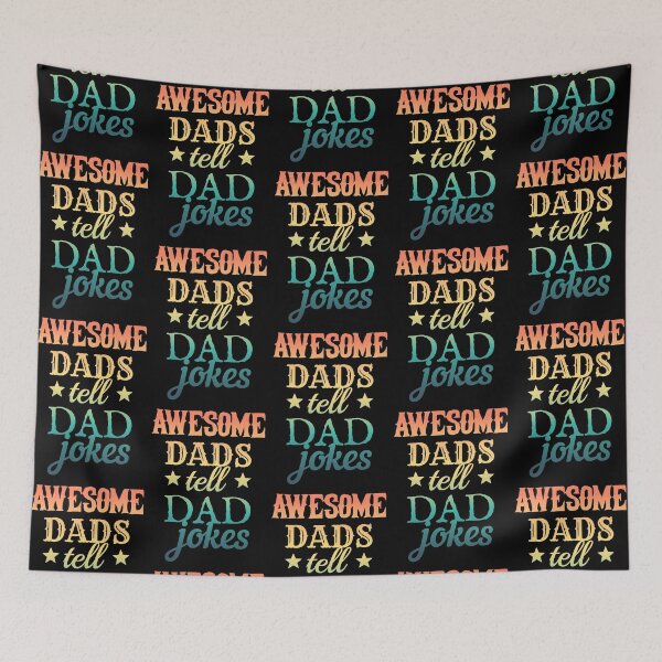 Item preview, Colorful Fun  Awesome Dads Tell Dad Jokes Design, Great Design For Cool Dads, Perfect For Father's Day designed and sold by TrulyEpoque.