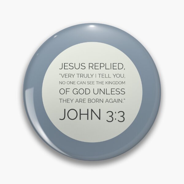 Item preview, John 3:3 Bible Verse designed and sold by Augustine98.