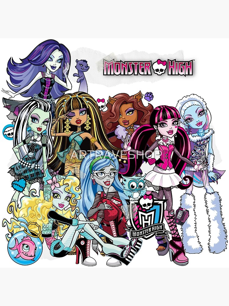 "Monster High Reunion" Poster for Sale by Redbubble