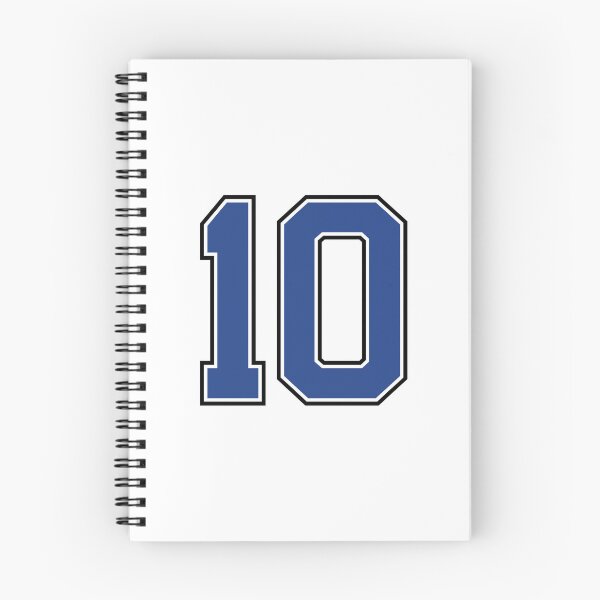 Item preview, Blue Number 10 lucky sports jersey ten designed and sold by HeavyStyle.