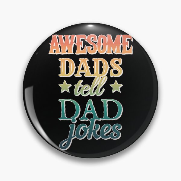 Item preview, Fun Colourful Awesome Dads Tell Dad Jokes Design designed and sold by TrulyEpoque.