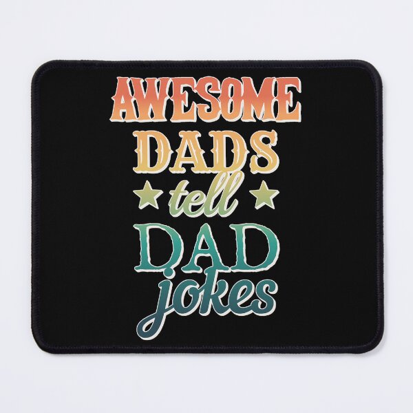Item preview, Fun Colourful Awesome Dads Tell Dad Jokes Design designed and sold by TrulyEpoque.