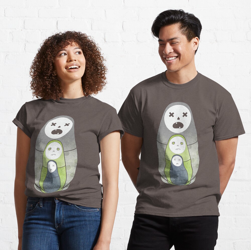 Zombie nesting dolls Classic T-Shirt